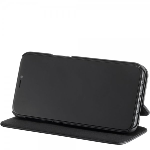 holdit iPhone 12/iPhone 12 Pro Etui SlimFlip Wallet Sort
