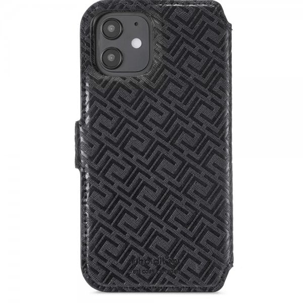 holdit iPhone 12/iPhone 12 Pro Futteral Stockholm Aftageligt Cover Celia Sort