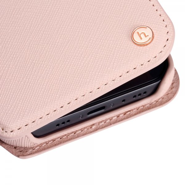 holdit iPhone 12/iPhone 12 Pro Etui Stockholm Aftageligt Cover Rosa