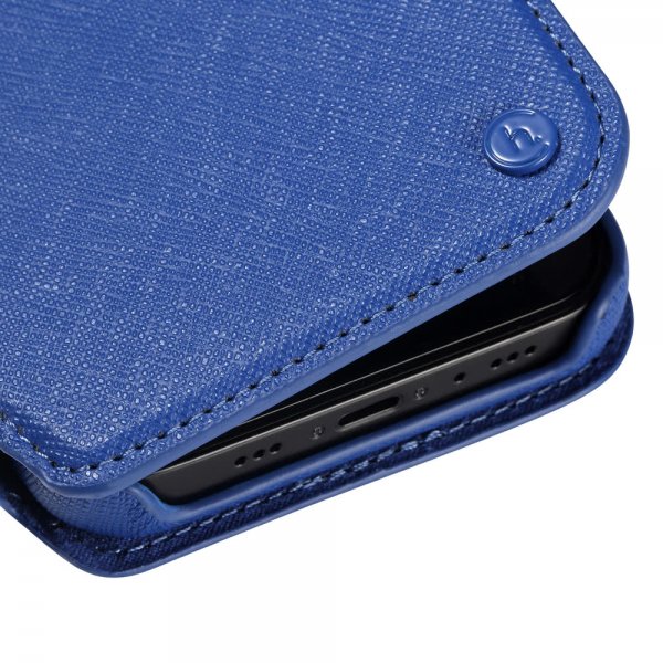 holdit iPhone 12/iPhone 12 Pro Etui Stockholm Aftageligt Cover Royal Blue