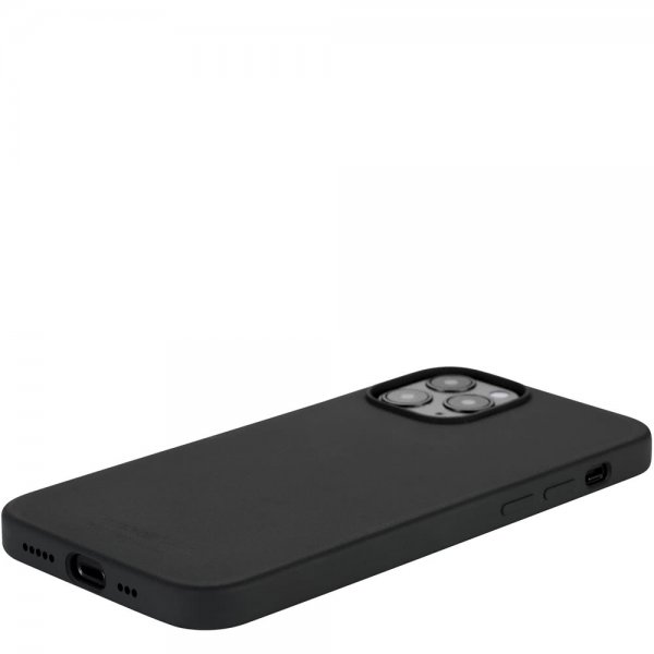holdit iPhone 12/iPhone 12 Pro Cover Silikone Sort