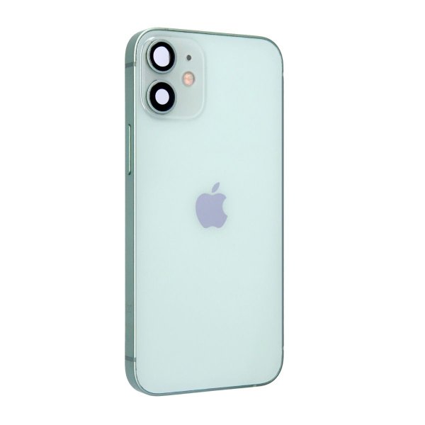iPhone 12 Mini Bagside med Komplet Ramme - Grøn