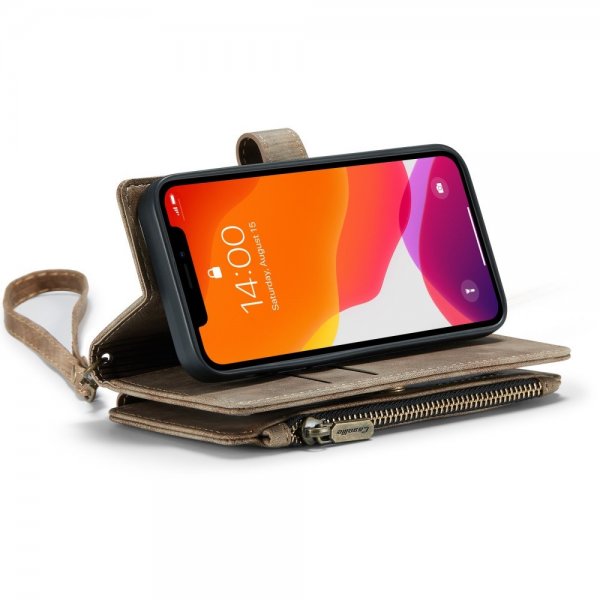 CaseMe iPhone 12 Mini Cover C30 Series Brun