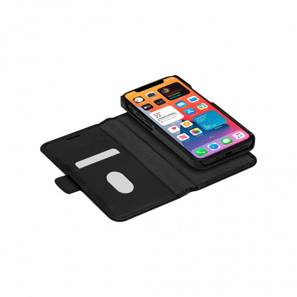 dbramante1928 iPhone 12 Mini Cover Lynge Aftageligt Cover Sort