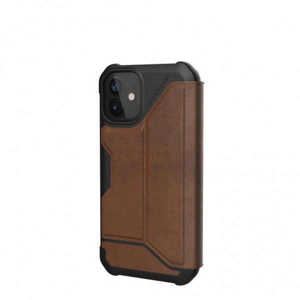 Urban Armor Gear (UAG) iPhone 12 Mini Cover Metropolis Læder Brun
