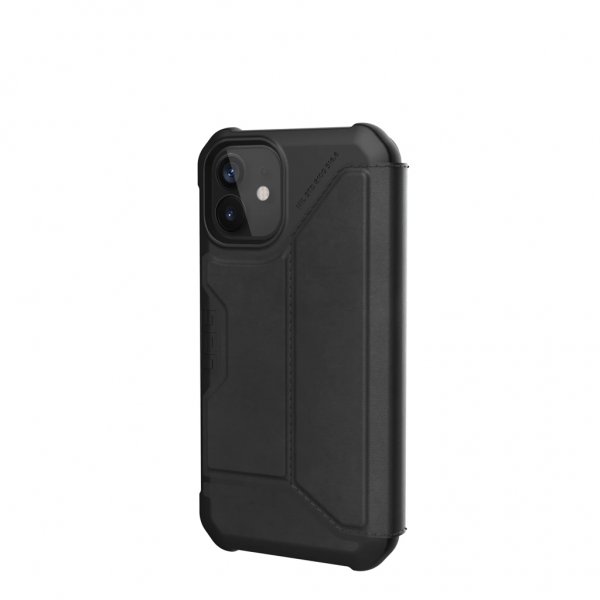 Urban Armor Gear (UAG) iPhone 12 Mini Cover Metropolis Læder Sort