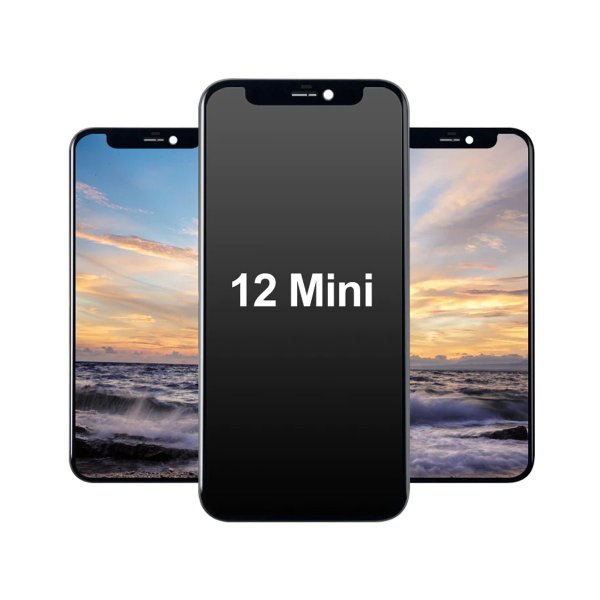 iPhone 12 Mini In-Cell LCD Skærm - Sort