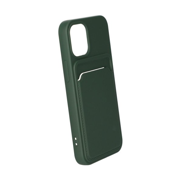 iPhone 12 Mini Cover Kortholder Grøn