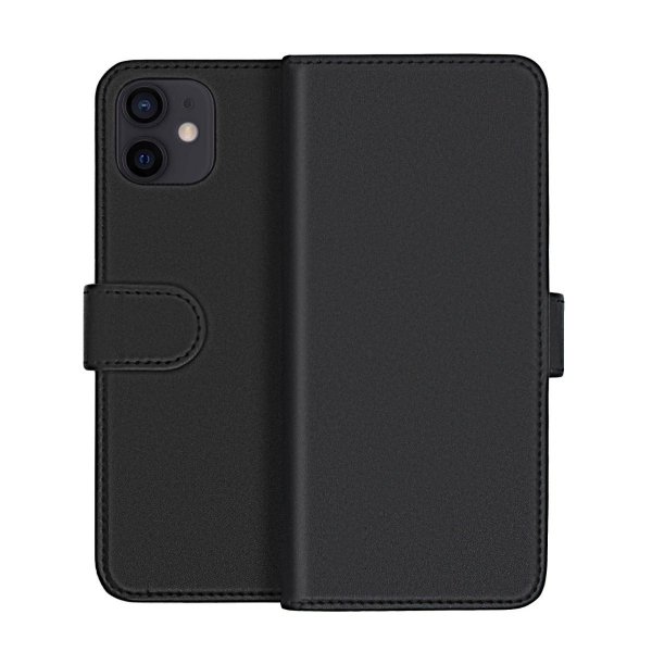 Rvelon iPhone 12 Mini Cover Magnetisk Aftageligt Etui Sort