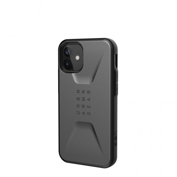 Urban Armor Gear (UAG) iPhone 12 Mini Cover Civilian Silver