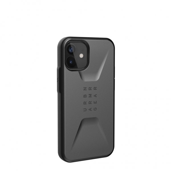 Urban Armor Gear (UAG) iPhone 12 Mini Cover Civilian Silver