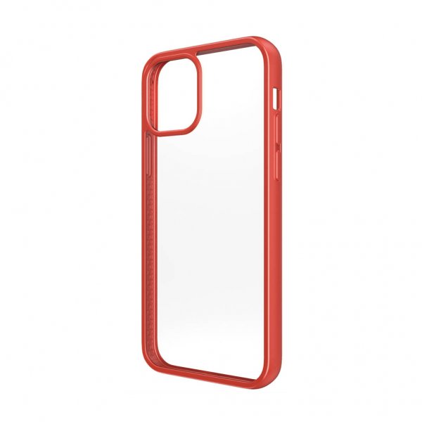 PanzerGlass iPhone 12 Mini Cover ClearCase Color Mandarin Red