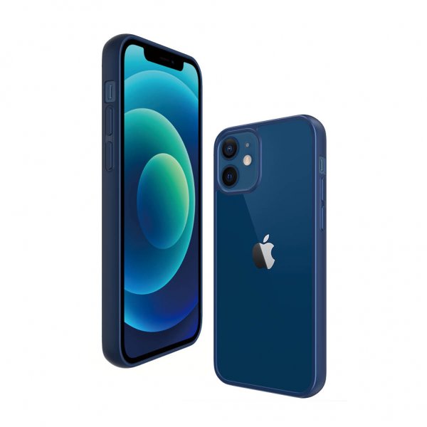PanzerGlass iPhone 12 Mini Cover ClearCase Color True Blue