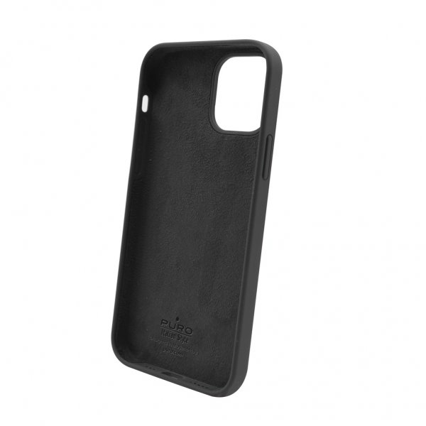 Puro iPhone 12 Mini Cover Icon Sort