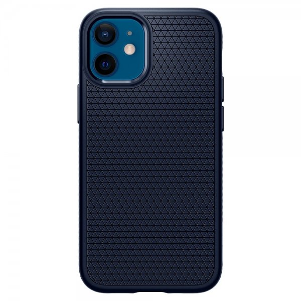Spigen iPhone 12 Mini Cover Liquid Air Navy Blue