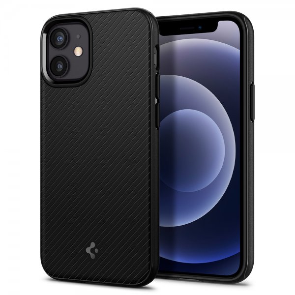 Spigen iPhone 12 Mini Cover Mag Armor Mat Sort