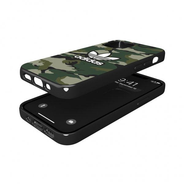 Adidas iPhone 12 Mini Cover Snap Case Graphic AOP Night Cargo