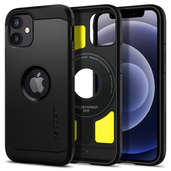 Spigen iPhone 12 Mini Cover Tough Armor Mag Sort