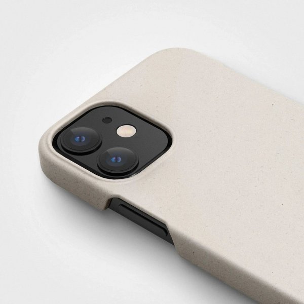 agood company iPhone 12 Mini Cover Plantebaseret Vanilla Hvid