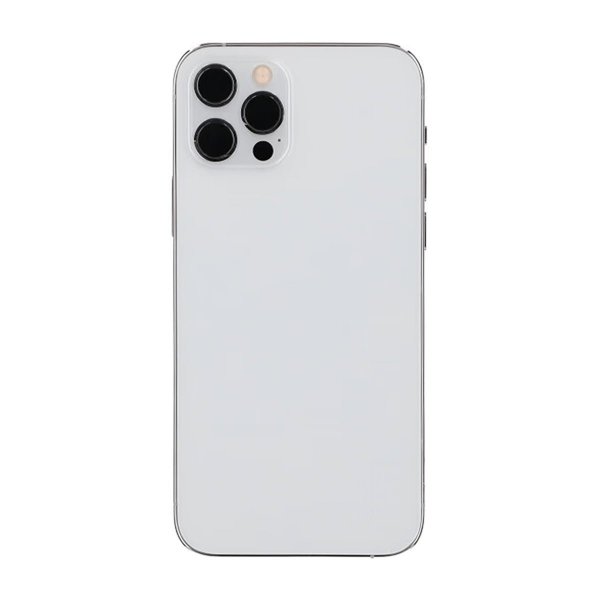 iPhone 12 Pro Bagside med Komplet Ramme OEM - Hvid