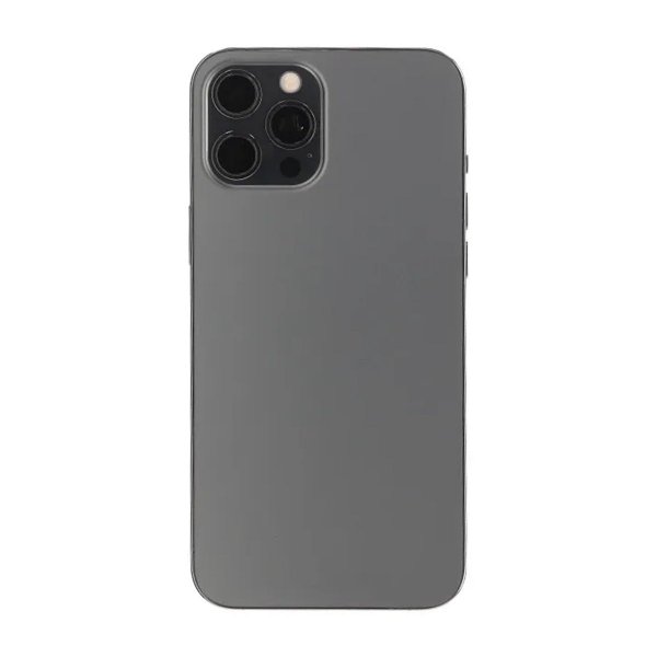 iPhone 12 Pro Max Bagside med Komplet Ramme OEM - Grafit