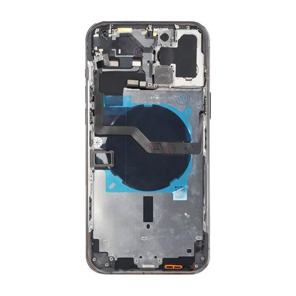 iPhone 12 Pro Max Bagside med Komplet Ramme OEM - Grafit