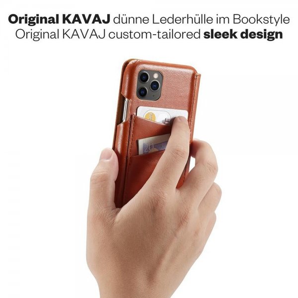 KAVAJ iPhone 12 Pro Max Cover Dallas Brun