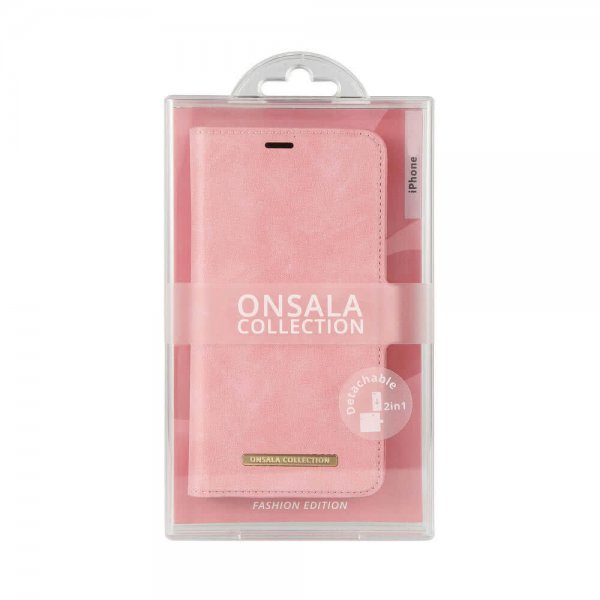Onsala iPhone 12 Pro Max Etui Fashion Edition Aftageligt Cover Dusty Pink
