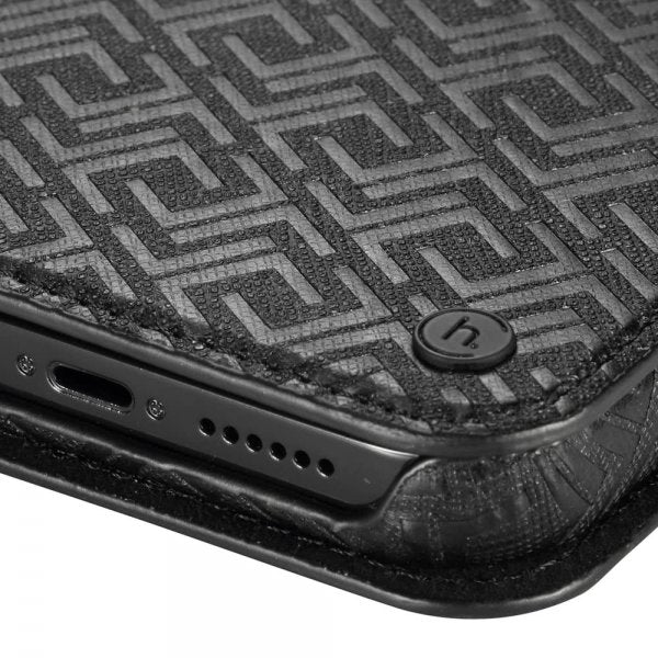 holdit iPhone 12 Pro Max Etui Stockholm Aftageligt Cover Celia Sort