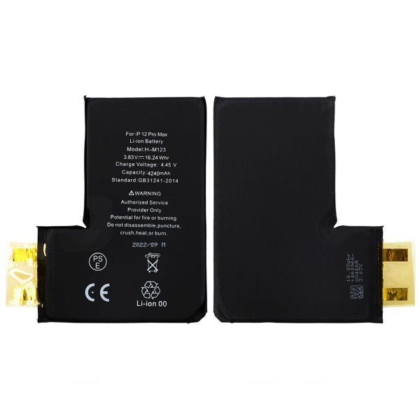 iPhone 12 Pro Max Højkapacitet Batteri
