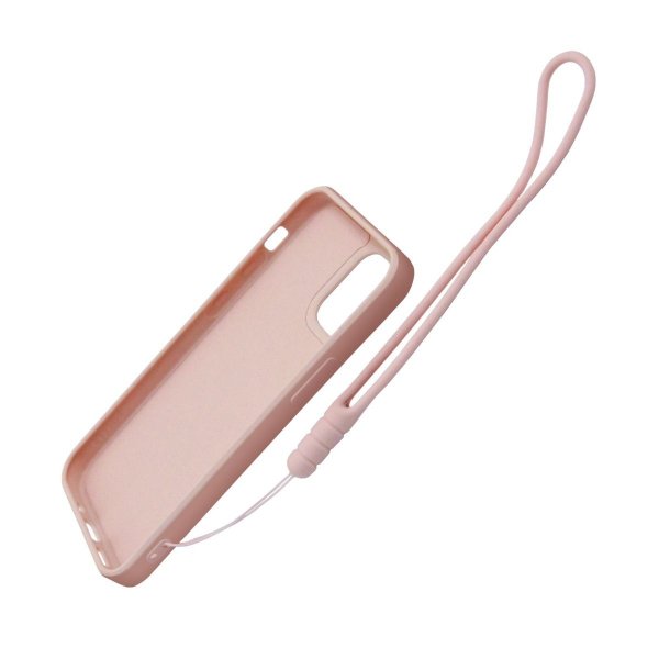 iPhone 12 Pro Max Silikone Cover med Ringholder Rosa