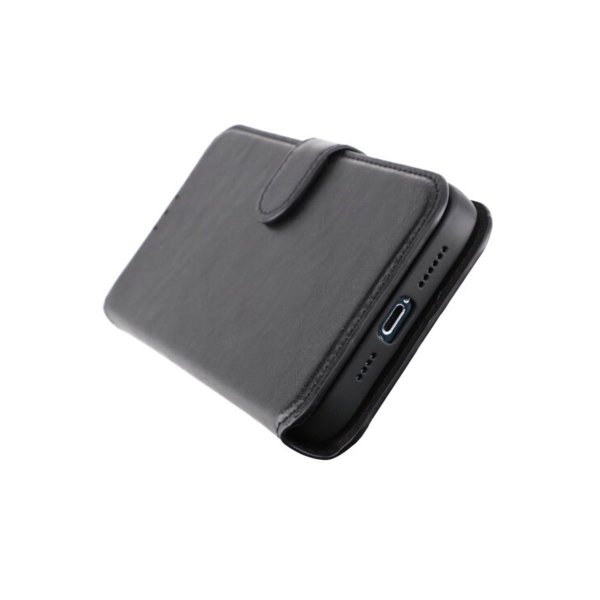 Rvelon iPhone 12 Pro Max Cover Magnetisk Aftageligt Etui Sort