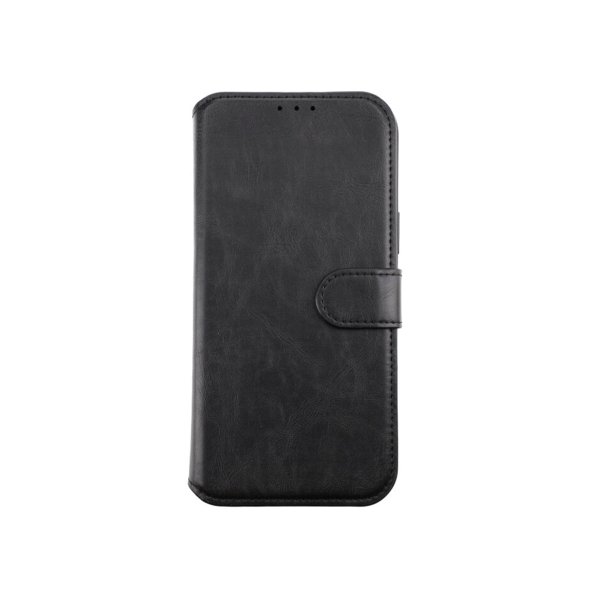 Rvelon iPhone 12 Pro Max Cover Magnetisk Aftageligt Etui Sort