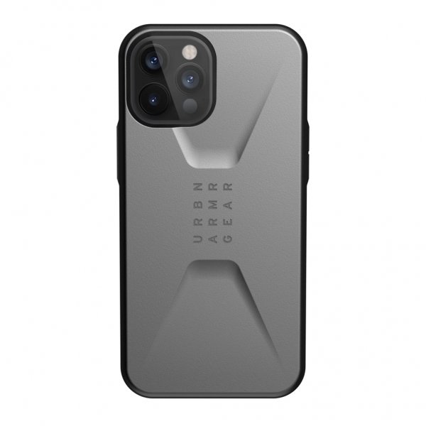 Urban Armor Gear (UAG) iPhone 12 Pro Max Cover Civilian Silver