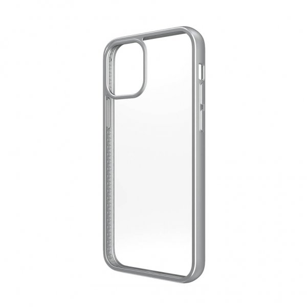 PanzerGlass iPhone 12 Pro Max Cover ClearCase Color Satin Silver