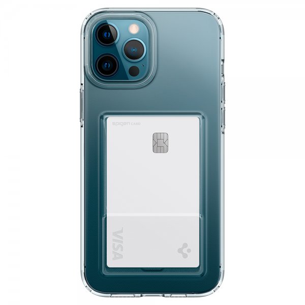 Spigen iPhone 12 Pro Max Cover Crystal Slot Crystal Clear