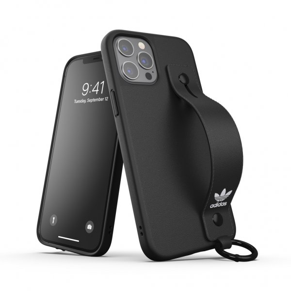 Adidas iPhone 12 Pro Max Cover Hand Strap Case Sort