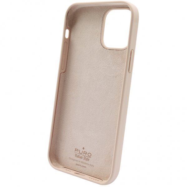 Puro iPhone 12 Pro Max Cover Icon Rosa