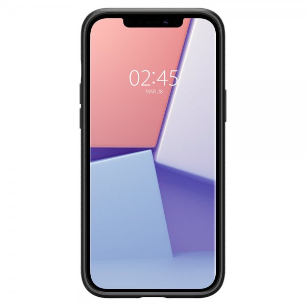 Spigen iPhone 12 Pro Max Cover Liquid Air Mat Sort
