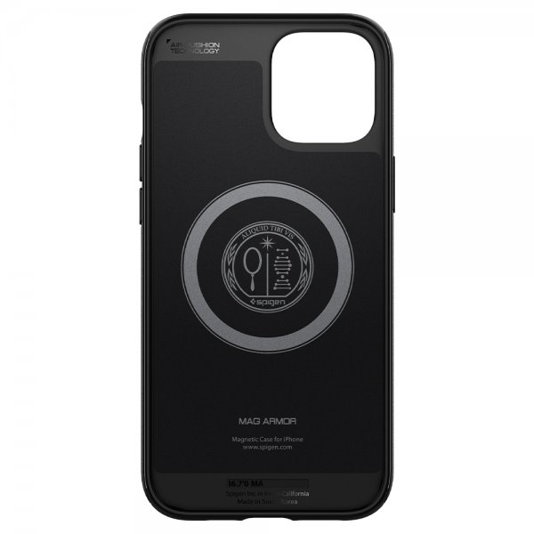 Spigen iPhone 12 Pro Max Cover Mag Armor Mat Sort