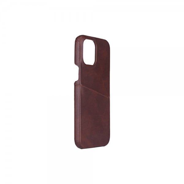 Onsala iPhone 12 Pro Max Cover med Kortlomme Brun