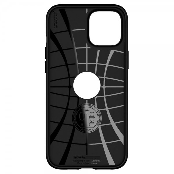Spigen iPhone 12 Pro Max Cover Rugged Armor Mat Sort