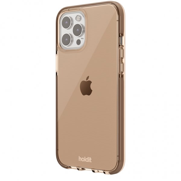holdit iPhone 12 Pro Max Cover Seethru Dark Brown