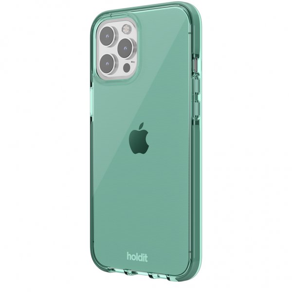 holdit iPhone 12 Pro Max Cover Seethru Moss Green