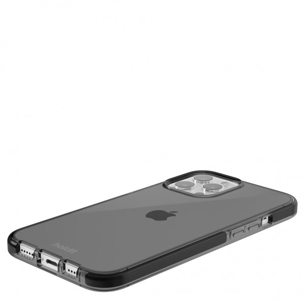 holdit iPhone 12 Pro Max Cover Seethru Sort