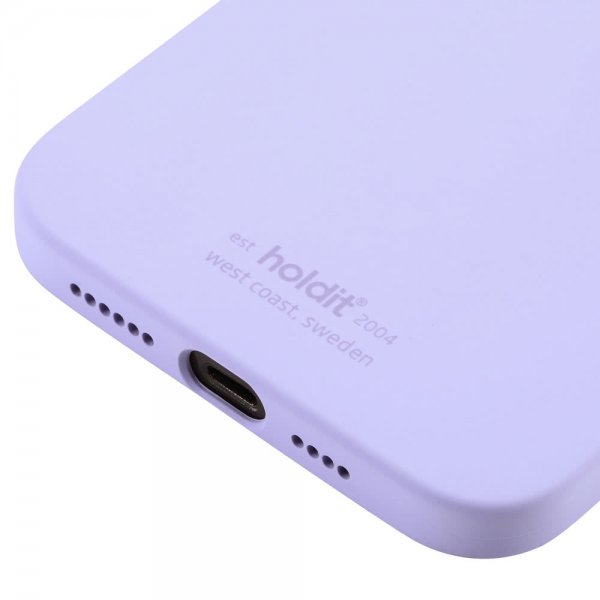 holdit iPhone 12 Pro Max Cover Silikone Lavender