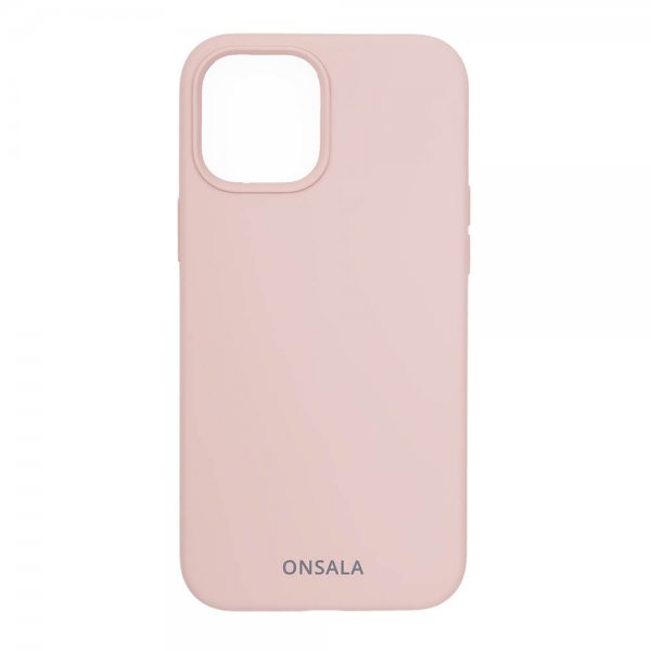 Onsala iPhone 12 Pro Max Silikone Cover Sand Pink