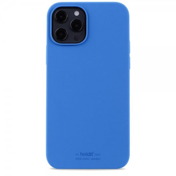 holdit iPhone 12 Pro Max Cover Silikone Sky Blue