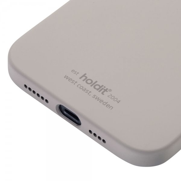 holdit iPhone 12 Pro Max Cover Silikone Taupe