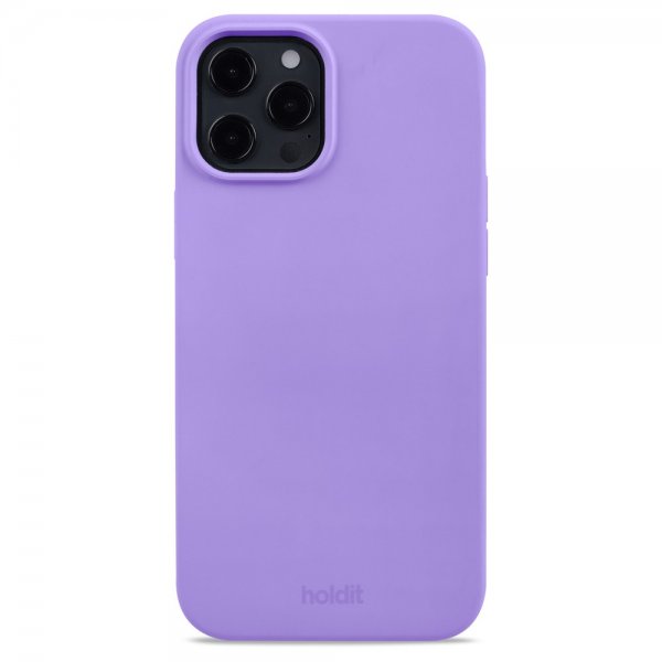 holdit iPhone 12 Pro Max Cover Silikone Violet